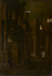 Fantaisie architecturale, nature morte